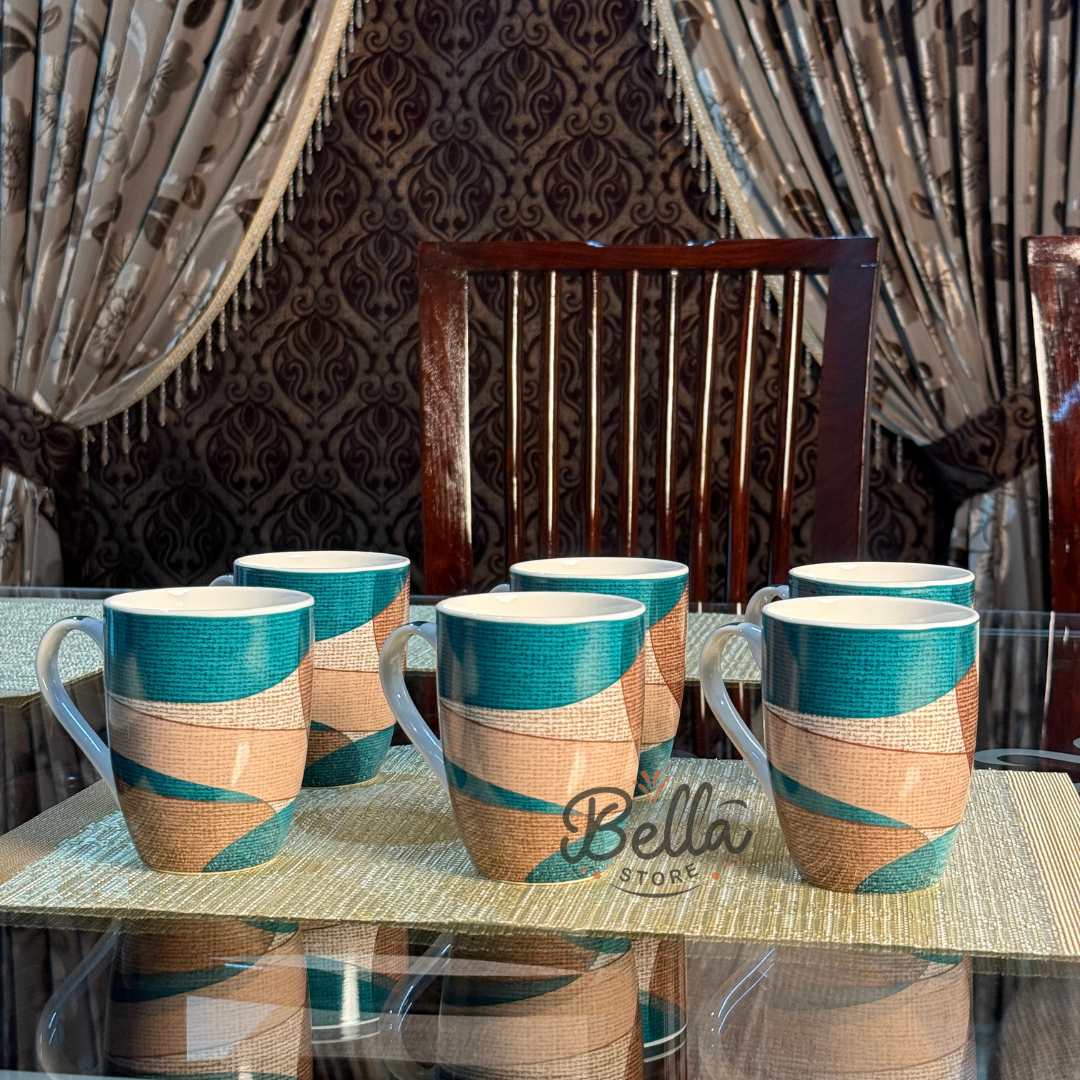 Sagewood Mug Set – 6 Pcs