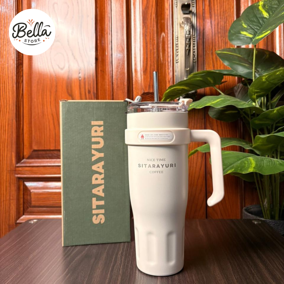 Sitarayuri Maxi Tumbler with Steel Straw – 40oz (1180ml)
