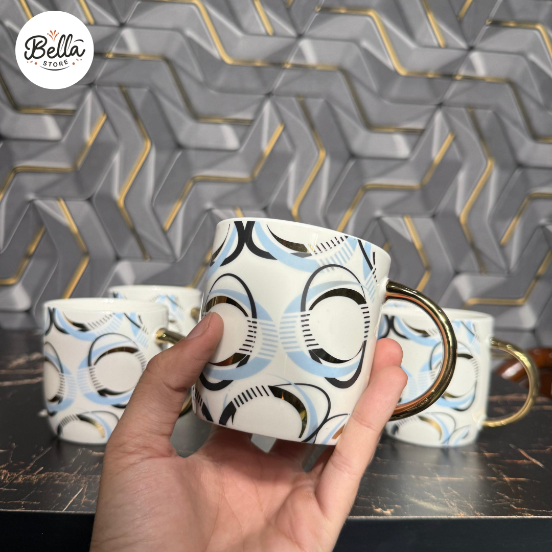 Glimmer Gold Mug Set