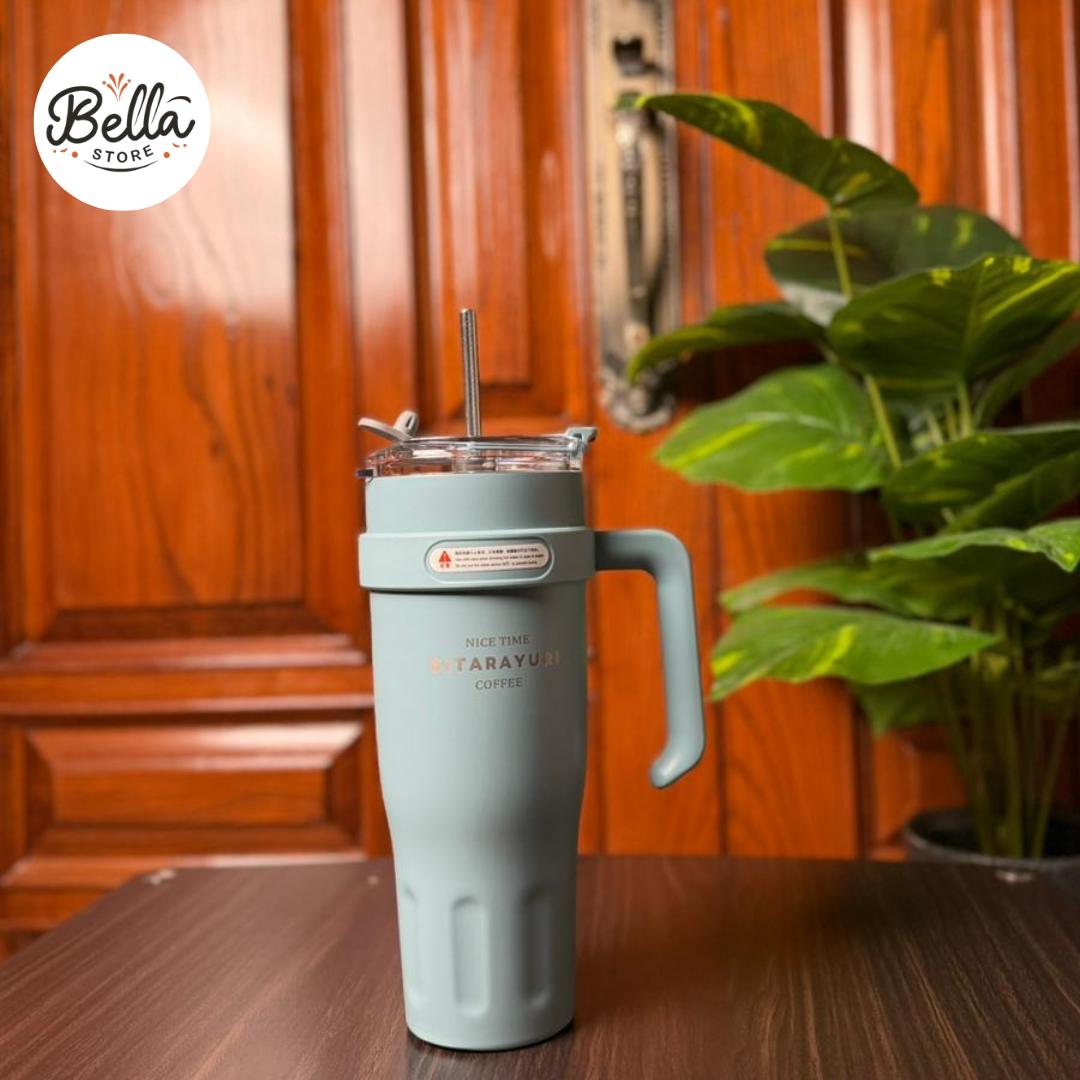Sitarayuri Maxi Tumbler with Steel Straw – 40oz (1180ml)