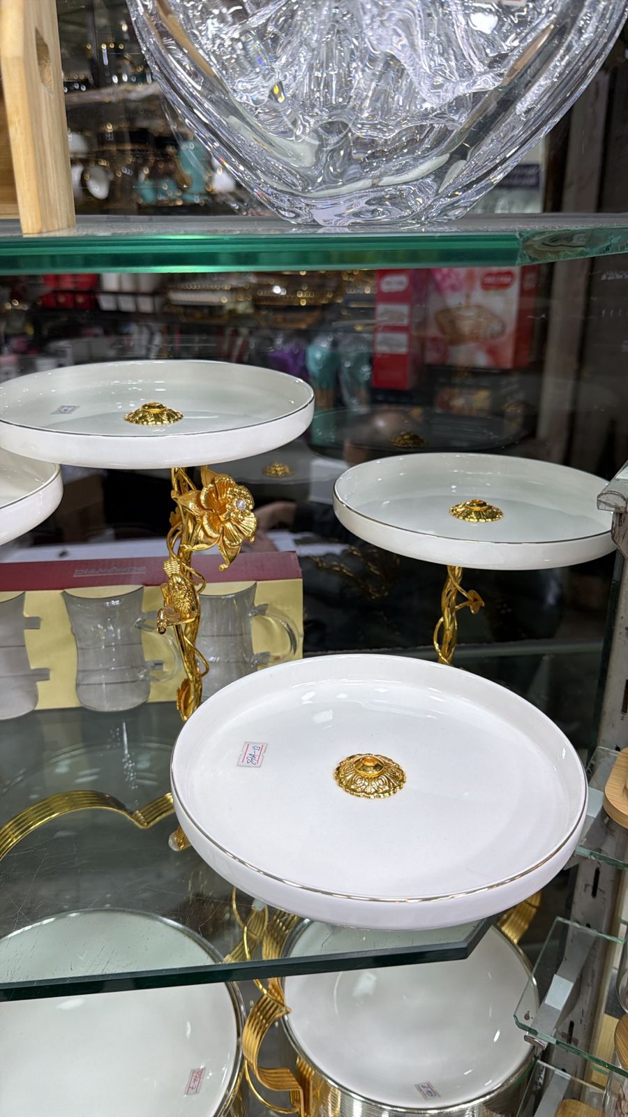 Luxury Gold 3-Tier Serving Stand