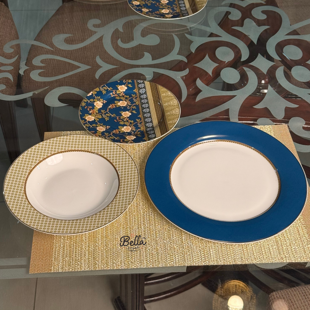 IMPERIAL BLOOM PLATE SET – 6 Person Set