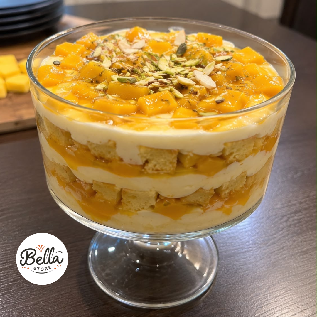 Glass Trifle Bowl Set