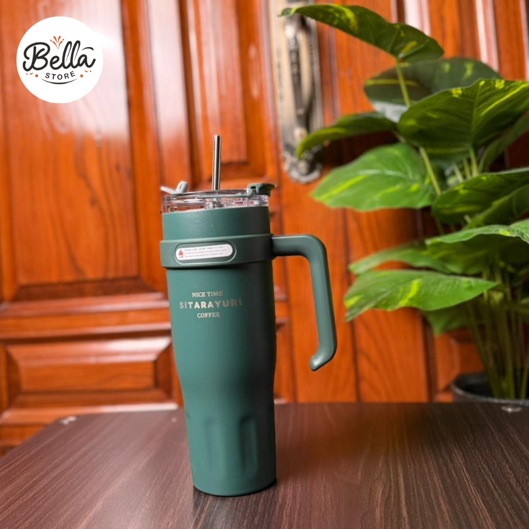 Sitarayuri Maxi Tumbler with Steel Straw – 40oz (1180ml)