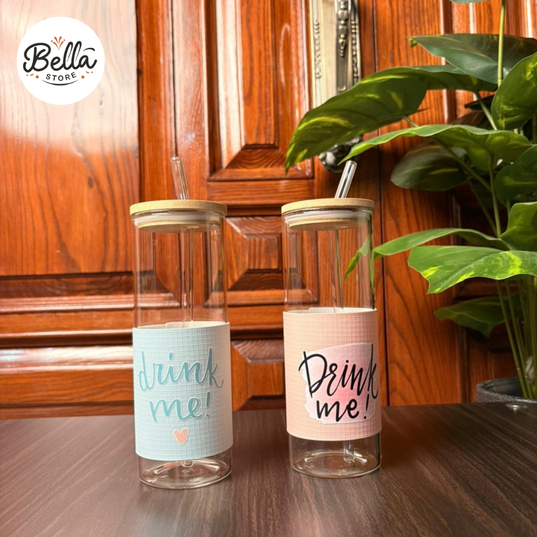 Drink Me Glass Tumbler