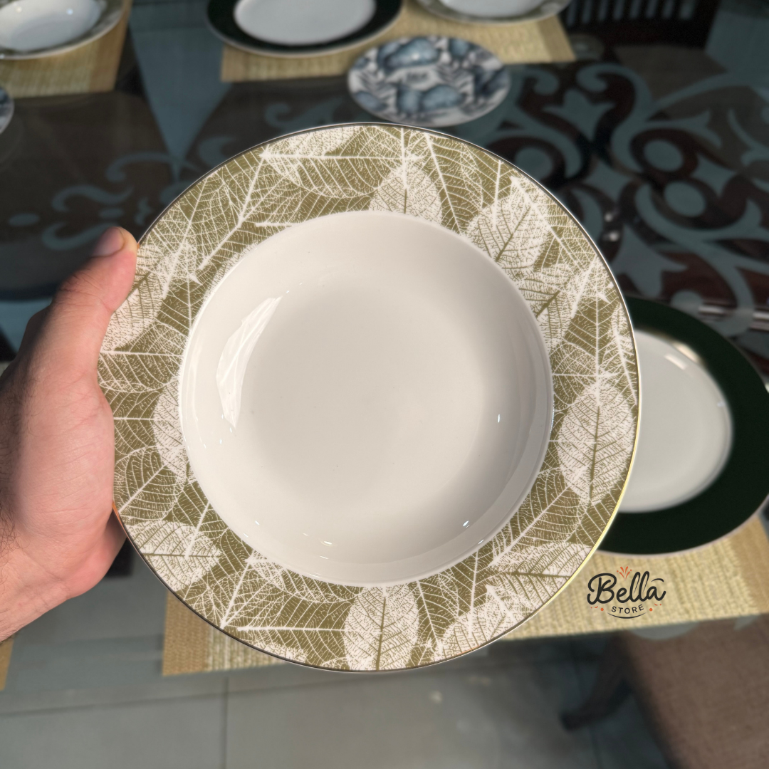 LEAF LINE PLATE SET – 6 Person Set