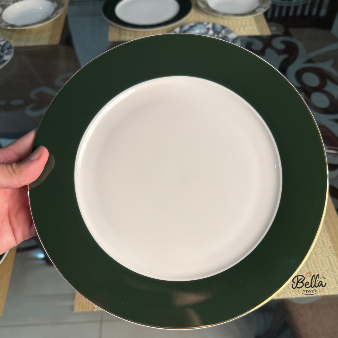 LEAF LINE PLATE SET – 6 Person Set