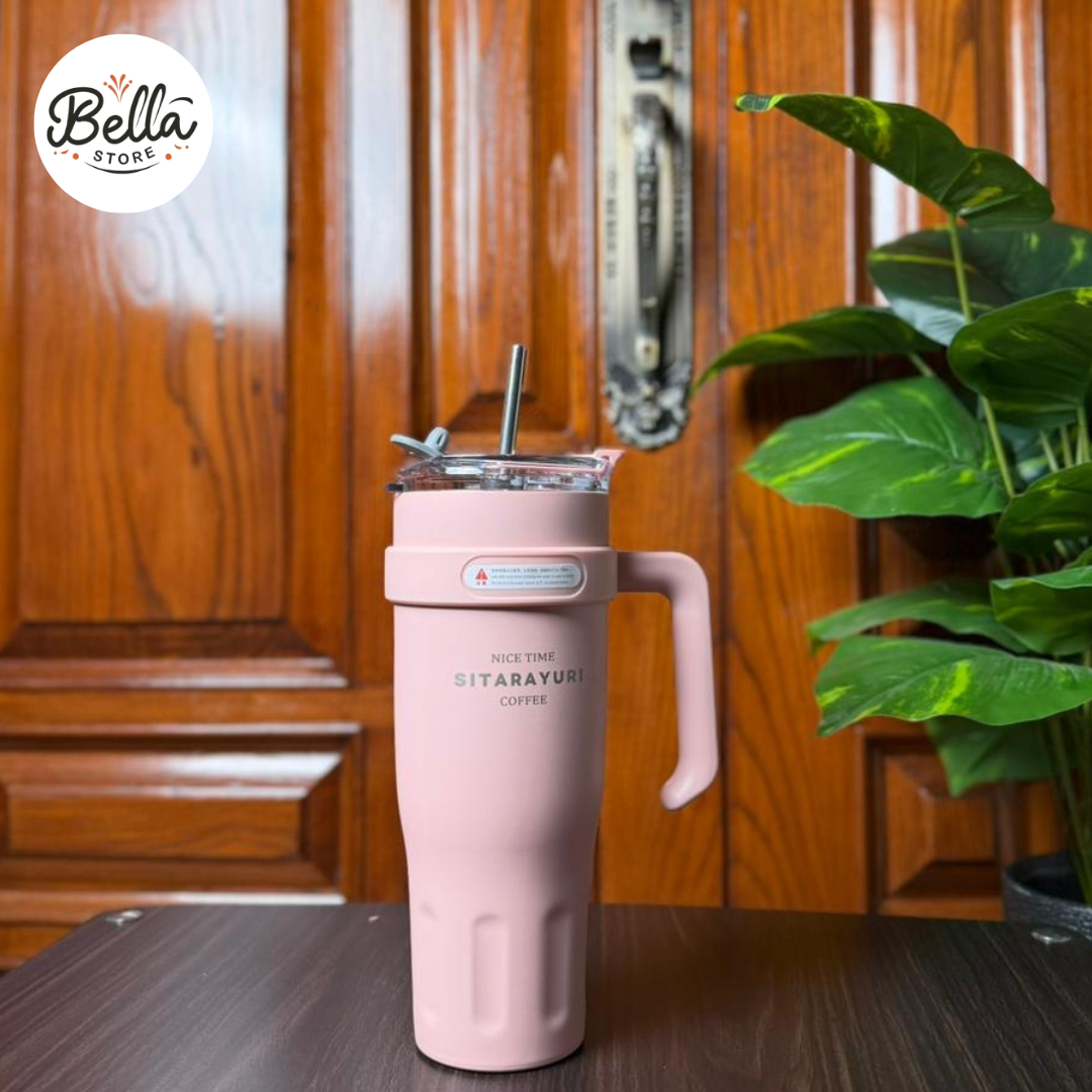 Sitarayuri Maxi Tumbler with Steel Straw – 40oz (1180ml)