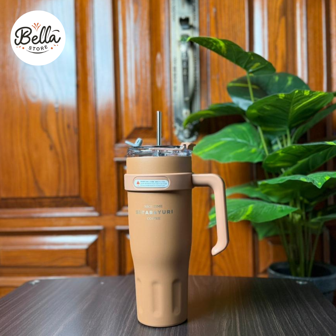 Sitarayuri Maxi Tumbler with Steel Straw – 40oz (1180ml)