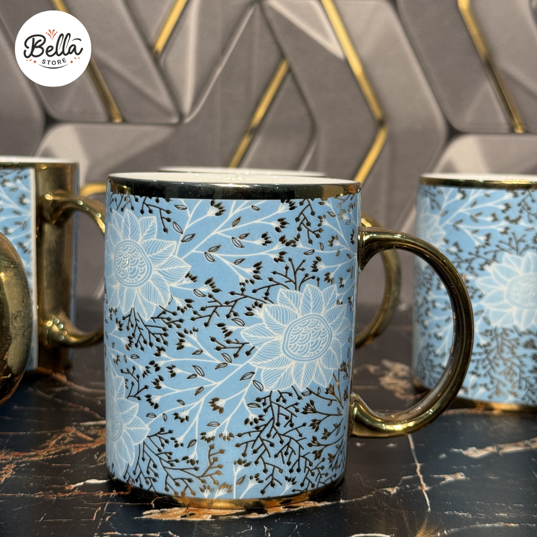Blue Blossom Mugs – 400ml