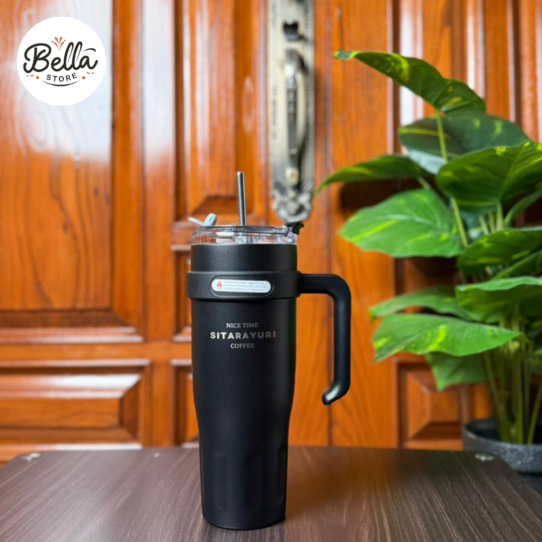 Sitarayuri Maxi Tumbler with Steel Straw – 40oz (1180ml)