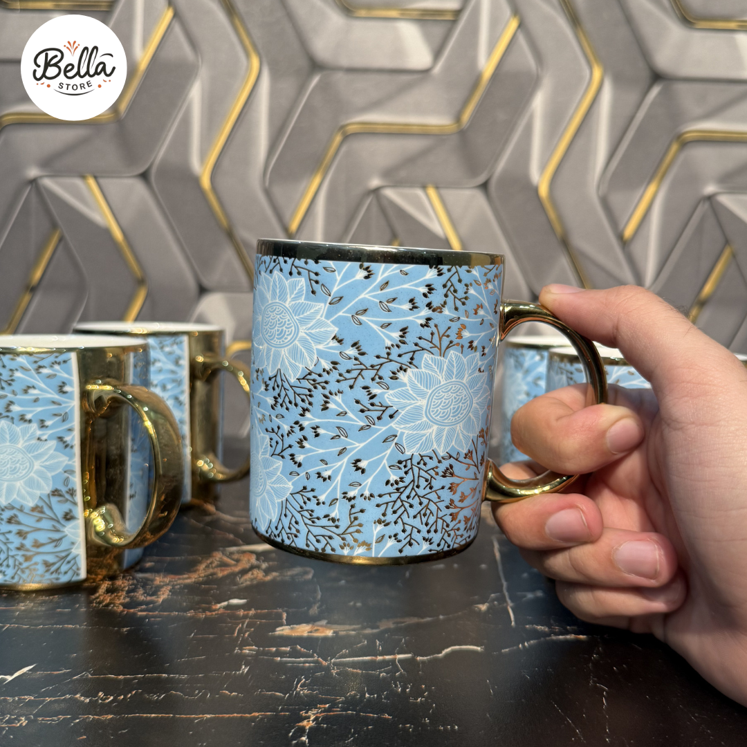 Blue Blossom Mugs – 400ml