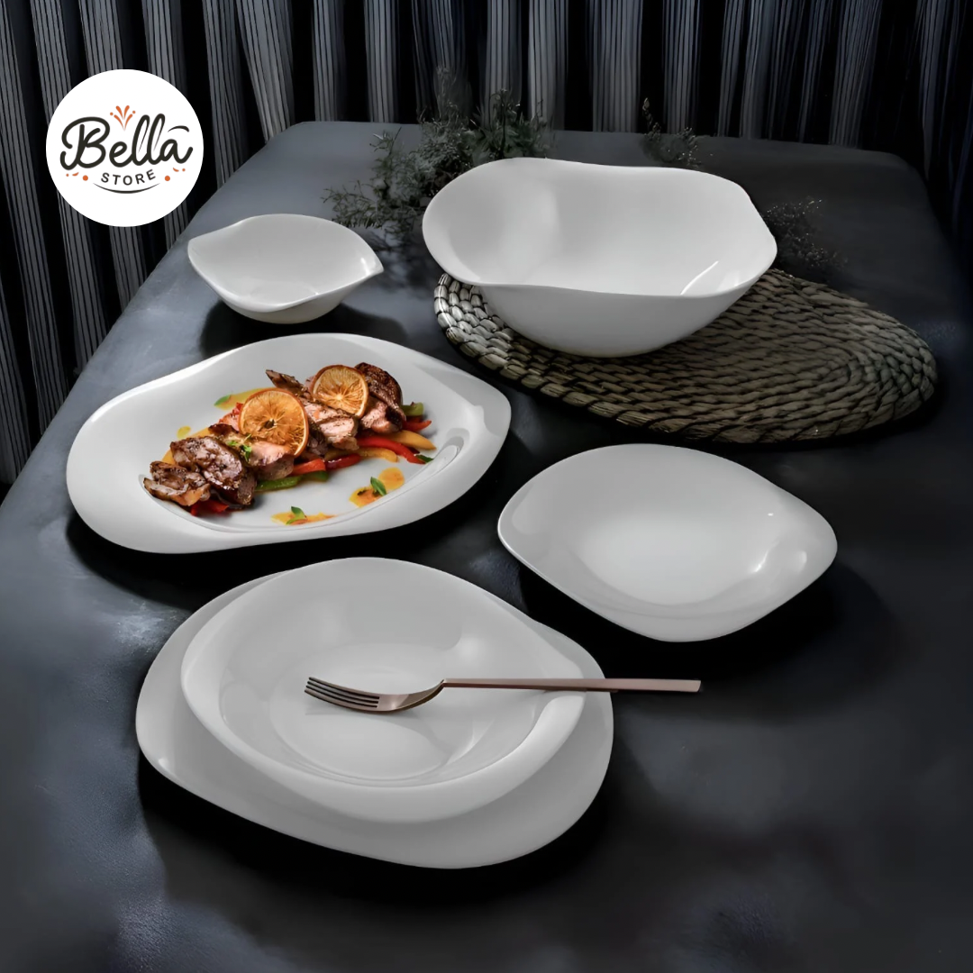 Golden Opal Volare 26-Piece Dinnerware Set