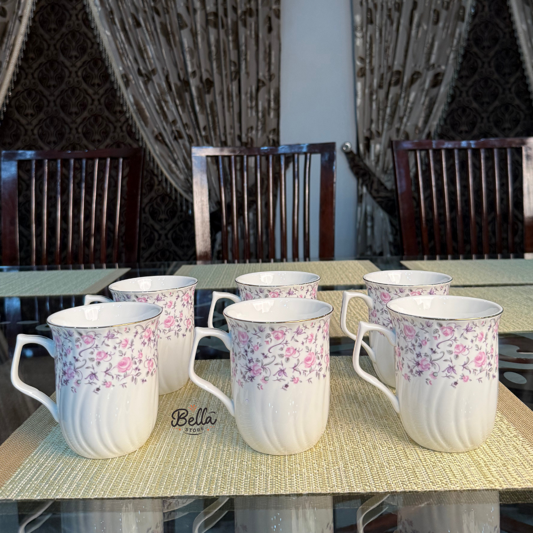 Bella Flora PLATE SET – 6 Person Set